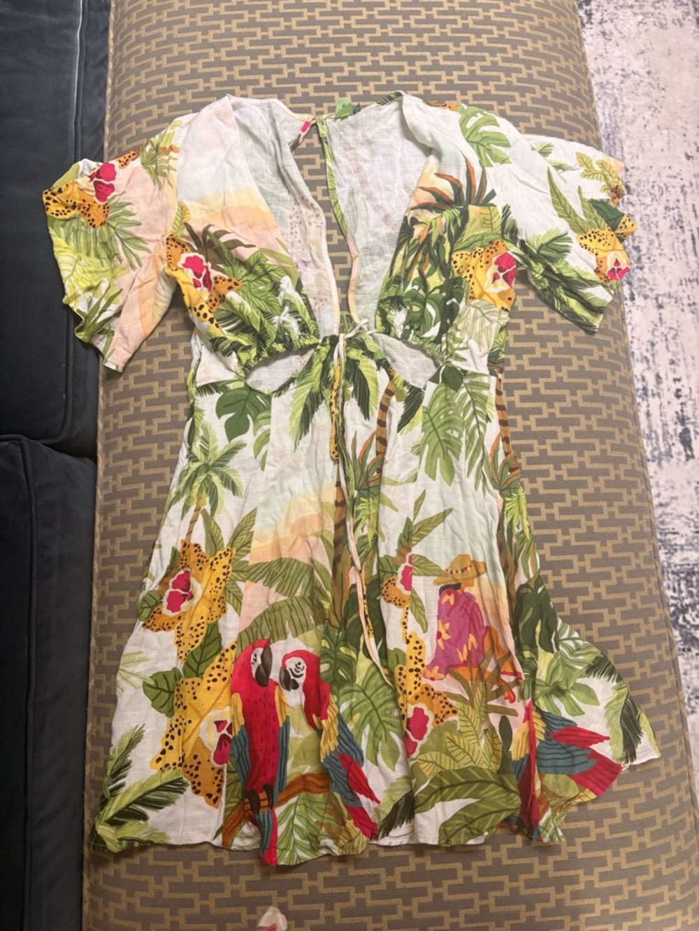 FARM Brazil papagallo dress